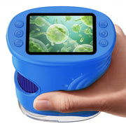 4K 1000X Handheld Digital Microscope for Kids with 2.0" IPS Screen(Blue) | 200-1000X Magnification, STEM Toys Birthday Gifts for Girls Boys Child, Science Kits for Kids Age 4-12