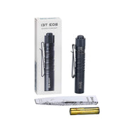 OLIGHT I3T EOS Small EDC Flashlight Handheld LED Light (Black) | 180LM,Slim Mini Handheld Light,60M Throw,IPX8 Waterproof,Lightweight,Portable,Two-Way Pocket Clip,AAA Battery