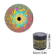 Solar Mandala Projector Wall Light
