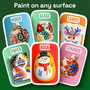 ARTISTRO 24 Acrylic Paint Pens Dual-Tip Dot+Fine for Rock, Glass & Fabric | Precision Colour for Colouring Books & Small Details, Water-Based, Quick-Dry & Low-Odour, Art Gift for Kids, Teens & Adults