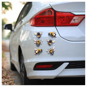 Bumblebee Vinyl Decal Stickers, Cover Marks, Bee Wall Decor, Gift Idea | Opaque Finish, No White Edges, Waterproof, Peel & Stick Nature Design, Outdoor Styling For Cars, Wheelie Bin, Dustbins & More
