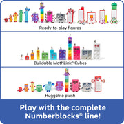 hand2mind Numberblocks Friends Fifteen and Sixteen Figure Pack, Ages 3+ | Number and Counting Toys, Play Figure Playsets, Small Figurines for Kids, Kindergarten Math and Pretend Play Toys