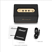Marshall Acton III Bluetooth Home Speaker - Black | Loud Stereo Sound with Bass and Treble Controls | Plug-in Powered | 3.5mm Aux Input