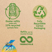 Flash Dust Magnet Duster Refills, 25 Units
