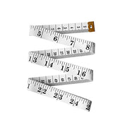 Realm Double Sided Tape Measure, Suitable For Body Measuring, Sewing/Tailors Tape, Inches & CM's, 150cm / 60 inches (1)