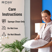 Rohi Set of 2 Hypoallergic Cushion Inner Pads (Pack of 2) 18" x 18" (45cm x 45cm) Cushion Insert Decorative Square Pillow Stuffer for Sofa Couch Cushions