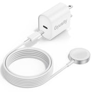 Upgraded Apple Watch Charger, Magnetic Fast Charger, USB C Charger Block Plug Adapter with 6.6FT iWatch Portable Wireless Fast Charging Cable Cord for iWatch Series Ultra/9/8/7/6/SE/SE2/5/4/3