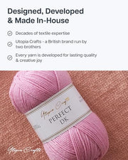 Utopia Crafts DK Double Knitting Yarn 100g (Ochre)