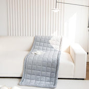 GKXLH New Thick Non-slip Sofa Cover 2 3 4 Seater (Light Grey,70x180cm/1 PC) | Soft Corduroy Sofa Covers Washable, Universal Sofa Slipcovers, Dog Pet Couch Covers, Leather Sofa Protector for Living Room