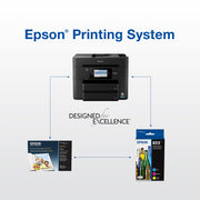 EPSON 822 DURABrite Ultra Ink High Capacity Black & Standard Color Cartridge Combo Pack (T822XL-BCS) Works with WorkForce Pro WF-3820,3823, 4820, 4830, 4833, 4834