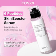 COSRX 6X Peptide Collagen Skin Booster Toner Serum for Dull Skin, 5.07 oz | Preps Skin with Copper Peptides, GHK-Cu for Uneven Skin Texture, Skin Renewal Boosting Facial Essence, Korean Skin Care
