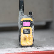 Retevis RB48 FRS Walkie Talkies Long Range,Mil-Standards 810H Two Way Radio | Rugged&IP67 Waterproof & Floating, Emergency Radio, Heavy-Duty,Dual PTT,Vibration Alert,NOAA,Rechargeable,20hr Battery,2 Pack