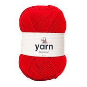 Korbond DK Acrylic Yarn 100g 290m, Knitting & Crochet, Red | Red | 1 x 100g | Approx. 290m | 4mm