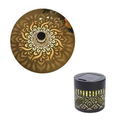 Solar Mandala Projector Wall Light