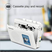 TOMASHI Portable Cassette Player Tape Recorder with Built-in Speaker,Microphone,Headphone Jack-, 4.57 x 3.54 x 1.38inch