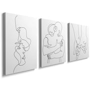 Canvas Wall Art for Living Room Modern Northern Lights Artwork Nature Landscape Bathroom Pictures Bedroom Family Prints Paintings Wall Decoration Hallway Kitchen Office Aesthetic Room Decor, YH075
