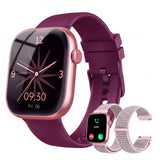 Smart Watch for Women, Bluetooth Answer/Make Calls, 1.83"HD Screen, 2 Bands | IP67 Waterproof Fitness Tracker, Heart Rate/Sleep Monitor, DIY Dial, Multi-Sport Modes Pedometer, Smartwatch for iOS/Android