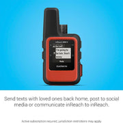 Garmin inReach® Mini 2, Satellite Communicator, Orange | SOS Satellite Communicator with Navigation, Two-Way Messaging Beyond Cell Service, 24/7 Garmin Response℠