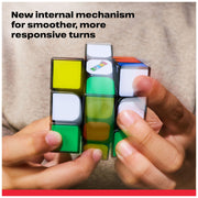 Rubik's Cube The Official 3x3 Classic Color-Matching Puzzle Brain Teaser | Redesigned Modern Look, Smoother & Faster Turning, Sticker-Free Matte Finish, Original Puzzle Cube, Fidget Toy, Ages 8 & Up