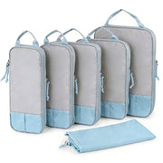 6-Piece Expandable Space-Saving Packing Cubes