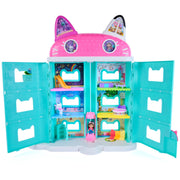 DREAMWORKS GABBY'S DOLLHOUSE Meow-Mazing Dollhouse, 2 Feet Tall, 15 Pieces | Over 2 Feet Tall, 15 Pieces, Featuring Lenticular Eyes, Realistic Dollhouse Play, Kids Toys for Girls & Boys Ages 3 and Up