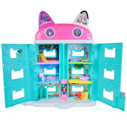 DREAMWORKS GABBY'S DOLLHOUSE Meow-Mazing Dollhouse, 2 Feet Tall, 15 Pieces | Over 2 Feet Tall, 15 Pieces, Featuring Lenticular Eyes, Realistic Dollhouse Play, Kids Toys for Girls & Boys Ages 3 and Up