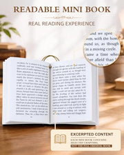 Mini Book Advent Calendar 2026 for Book Lovers, 24 Christmas Ornaments | 24 Readable, Decorative, Collectible Mini Books, Classic World Literature Surprises Christmas Countdown for Adults, Teens