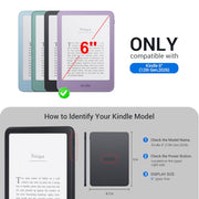 CoBak Clear Case for 6" Kindle Basic 12th Generation 2026 Released, Clear | Ultra Slim Soft TPU Transparent Cover, Lightweight and Durable Protection
