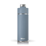 Ninja Thirsti Water Bottle and Flask 700 ML, Blue, with Leak-Proof Lid | Designed For Carbonated, Hot & Cold Drinks, Ideal For Travel & Sports, Triple Insulated, Stainless Steel Bottle, DW2401EUUKBL