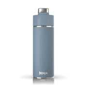 Ninja Thirsti Water Bottle and Flask 700 ML, Blue, with Leak-Proof Lid | Designed For Carbonated, Hot & Cold Drinks, Ideal For Travel & Sports, Triple Insulated, Stainless Steel Bottle, DW2401EUUKBL