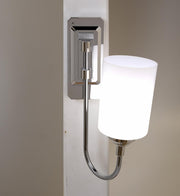 JML Smart Sconce Battery Operated Wall Light with Remote Control | Wireless LED Sconce with 9 Dimming Modes, 180° Swivel for Uplighting or Downlighting, 100 Lumens, 30,000 Hour Bulb Life