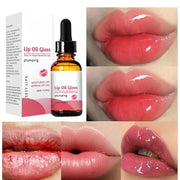 sjfscqr Essence Lip Plumper,Peptide Lip Plumping Serum,Women's Lip Oil Gloss,Moisturize Lips Improve Lip Shape For Women Beautiful Lips