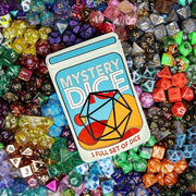 1985 Games Mystery Dice Set, DND Dice, Guaranteed No Duplicates, 1 Pack | Mystery D&D Dice, Wide Range of Pattern, Gaming Dice, Suitable for Role Playing, Table Games, 7 Polyhedral DND Dice Set
