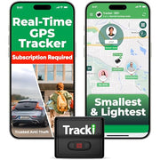 Tracki Universal GPS Tracker for Vehicles, Real Time Tracking | 4G LTE, Unlimited Distance, Smart Alerts, Super Small, Subscription Required, Cancel Anytime