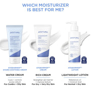 AESTURA ATOBARRIER365 Cream with Ceramides, 80 ML | Barrier Repair with Ceramides & Vitamin E, For Dry, Normal & Sensitive Skin, Hydrating Korean Face Moisturizer