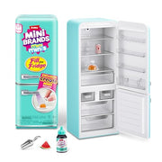 Mini Brands Fill The Fridge Playset w/UV Light by ZURU, Collectibles, DIY, Resin Play, Exclusive Recipe, NOT Edible, 8+