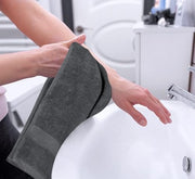 Utopia Towels Premium Hand Towels 41 x 71 cm, 6-Pack Grey | 100% Combed Ring Spun Cotton, Ultra Soft and Highly Absorbent, Extra Large Thick, Machine Washable Hotel & Spa Quality