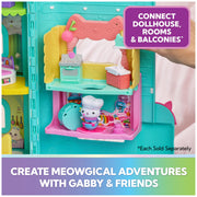DREAMWORKS GABBY'S DOLLHOUSE Meow-Mazing Dollhouse, 2 Feet Tall, 15 Pieces | Over 2 Feet Tall, 15 Pieces, Featuring Lenticular Eyes, Realistic Dollhouse Play, Kids Toys for Girls & Boys Ages 3 and Up