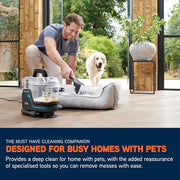 Vax SpotWash Home & Pet Compact Carpet Spot Cleaner CDSW-MPDP | Carpet & upholstery cleaning machine, for homes with pets, everyday spills & stains, included tools & solutions, 4.5kg, 1.1L