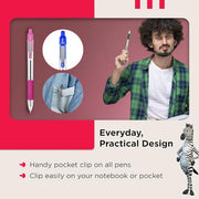 Zebra Pen Z-Grip 8pk Assorted