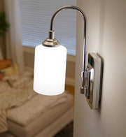 JML Smart Sconce Battery Operated Wall Light with Remote Control | Wireless LED Sconce with 9 Dimming Modes, 180° Swivel for Uplighting or Downlighting, 100 Lumens, 30,000 Hour Bulb Life