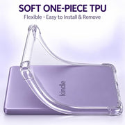 CoBak Clear Case for 6" Kindle Basic 12th Generation 2026 Released, Clear | Ultra Slim Soft TPU Transparent Cover, Lightweight and Durable Protection