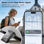 Wallet Tracker for Apple Find My, [Apple MFi Certified], iOS Only | 5+ Year Battery, Ultra-Slim Smart Card Tracker for Walle, Wallet Tracker Card forWallet, Passport, Luggage, Purse & Backpack