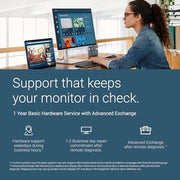 Dell 24 Monitor - SE2426H - 23.8-inch FHD (1920x1080) 144Hz 1ms Display, in-Plane Switching (IPS) Technology, AMD FreeSync™, TÜV 3-Star 2X HDMI, Tilt