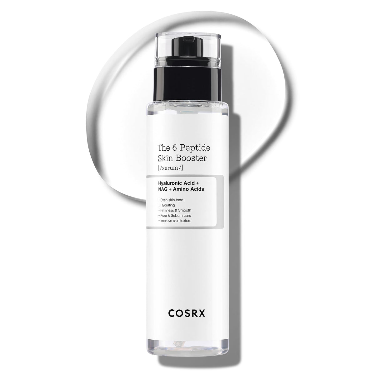 COSRX 6X Peptide Collagen Skin Booster Toner Serum for Dull Skin, 5.07 oz | Preps Skin with Copper Peptides, GHK-Cu for Uneven Skin Texture, Skin Renewal Boosting Facial Essence, Korean Skin Care
