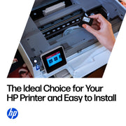 HP 67 Black/Tri-Color Ink Cartridges (2-Pack) | Works with DeskJet 1255, 2700, 4100, Envy 6000, 6400 | Instant Ink Eligible | 3YP29AN | Packaging May Vary