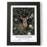 Fans Favourites William Morris - Vintage Art Noevua British Prints, Botanical Wall Art, A History of British Design Collection (Stag, A3, Unframed)