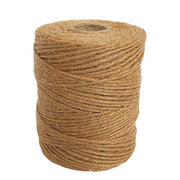 ANSIO Natural Jute Twine, 101 m / 333 ft – 2 mm 3-ply - Pack of 1 | Rustic Brown Garden Twine String for Crafts, Floristry, Gift Wrapping & Plant Tying