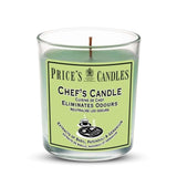 Price's Candles Chef's Jar Candle Fresh Scented Odour Reducing Candle with Basil Patchouli and Geranium Fragrance for Kitchens and Home Freshness