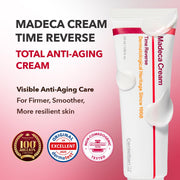 CENTELLIAN 24 Madeca Cream Time Reverse, TECA Anti-Aging Moisturizer | Korean Firming Face Moisturizer with TECA and Centella for Elasticity, Deep Hydration and Skin Barrier Care, 1.69 fl oz